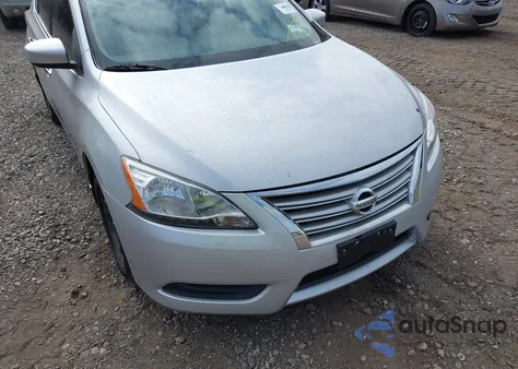 2015 Nissan Sentra S из США, поврежденный, VIN 3N1AB7AP6FY230887